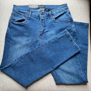 NWT Men's Urban Star Premium Stretch Slim Fit Denim Blue Jeans, Size 32, 32, 40